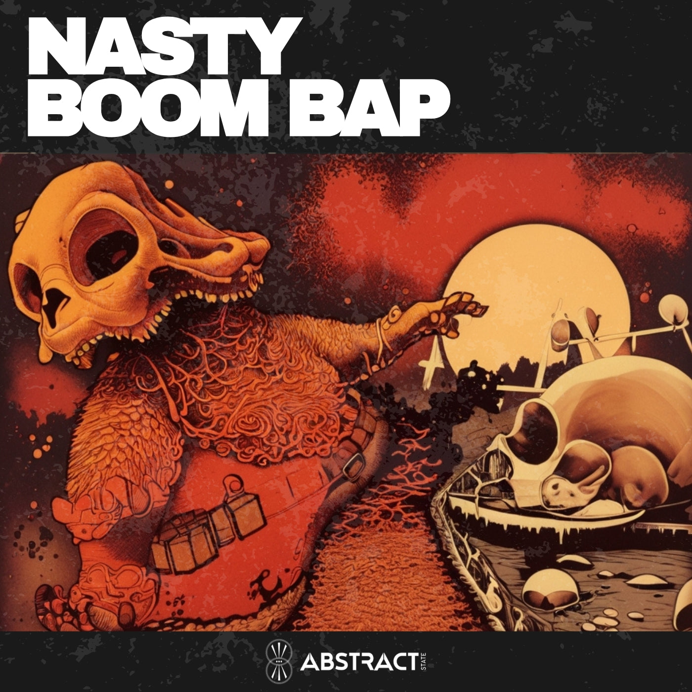 NASTY BOOM BAP Sample Pack Art Cover