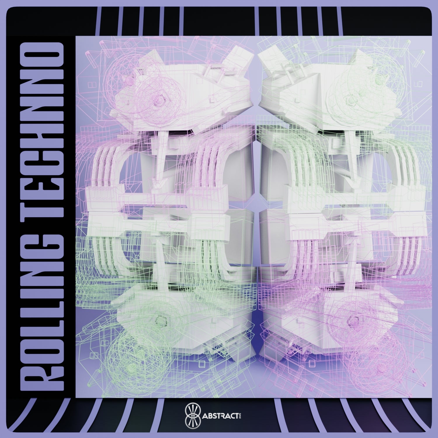 Rolling Techno Sample Pack Art Cover