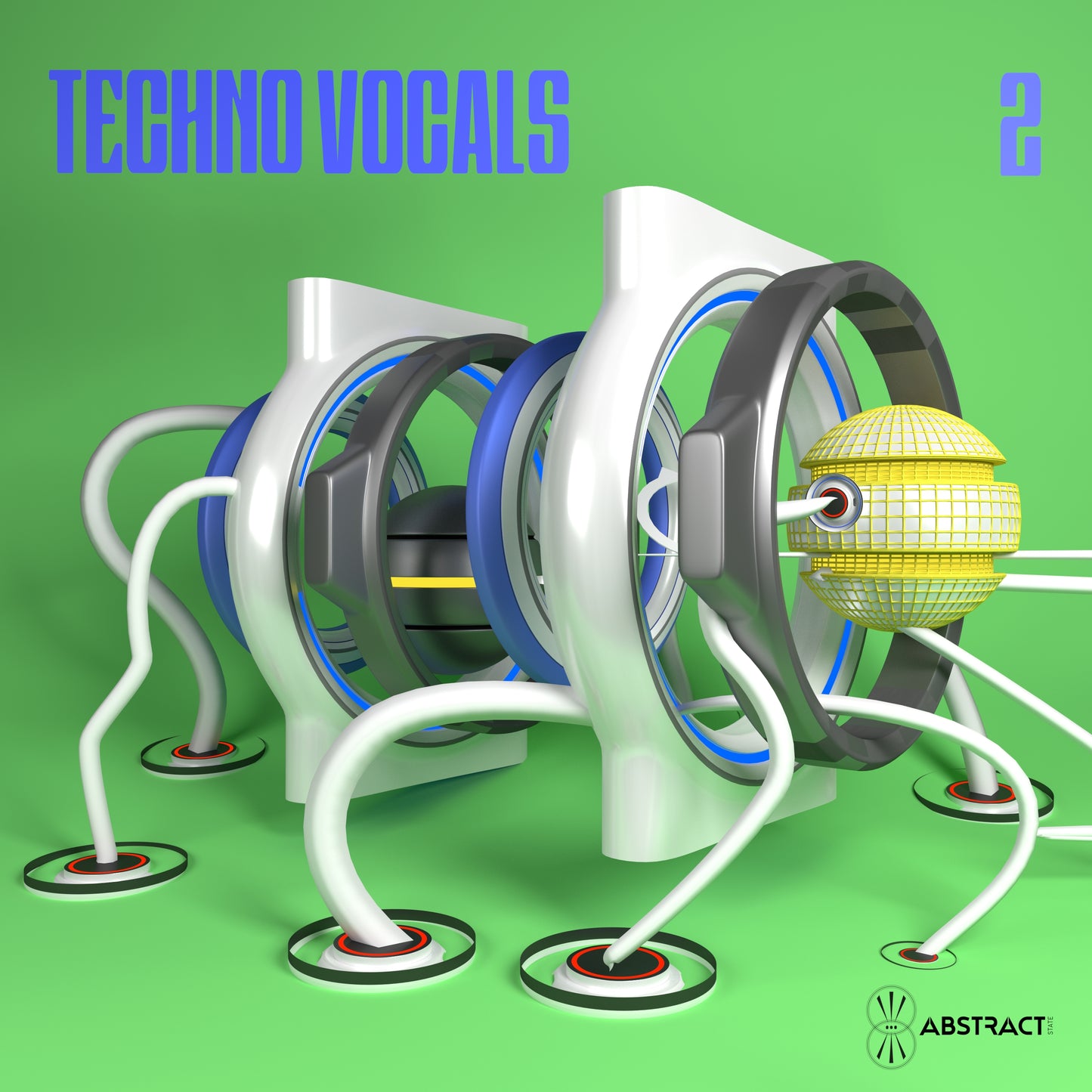 TECHNO VOCALS VOL.2 Sample Pack Art Cover