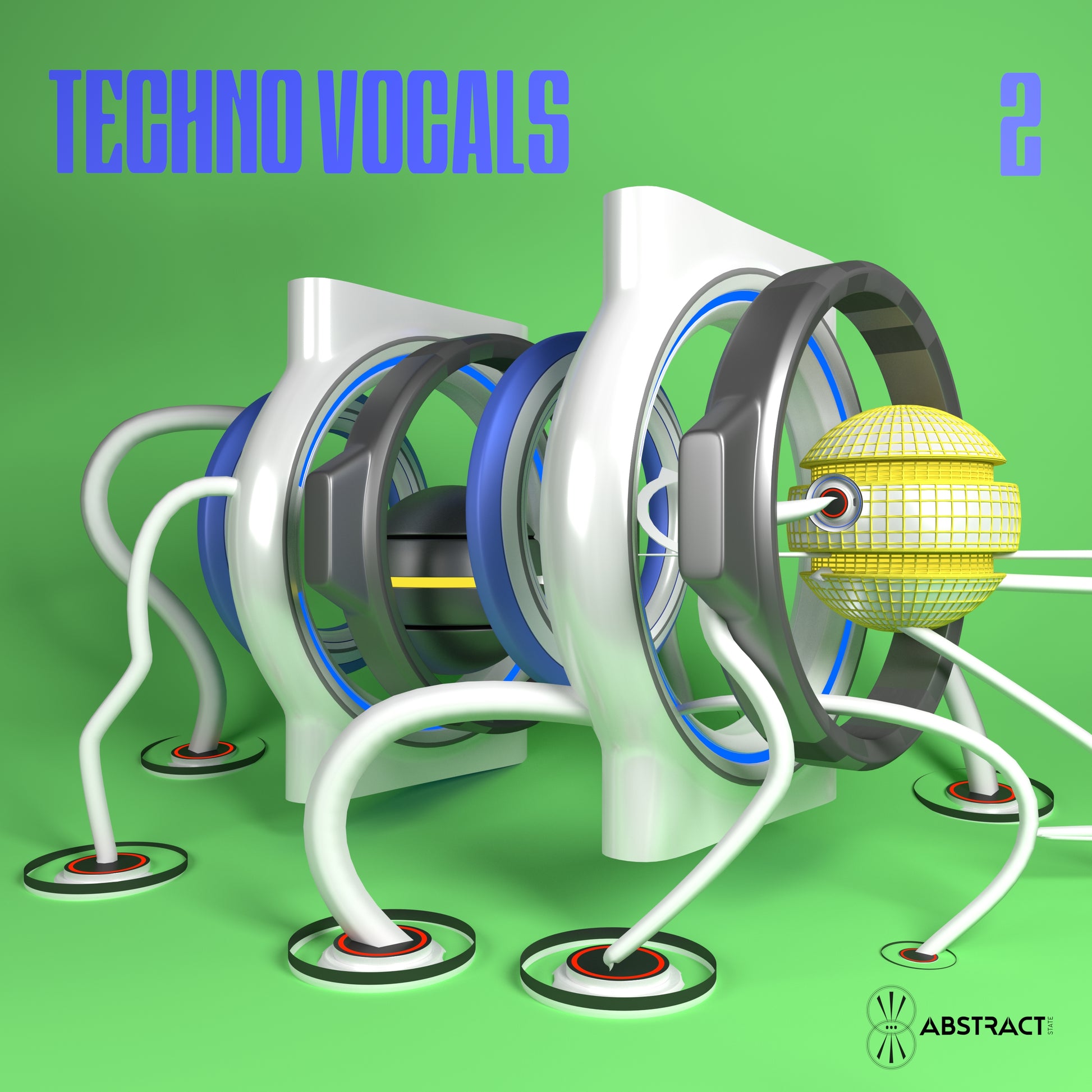 TECHNO VOCALS VOL.2 Sample Pack Art Cover