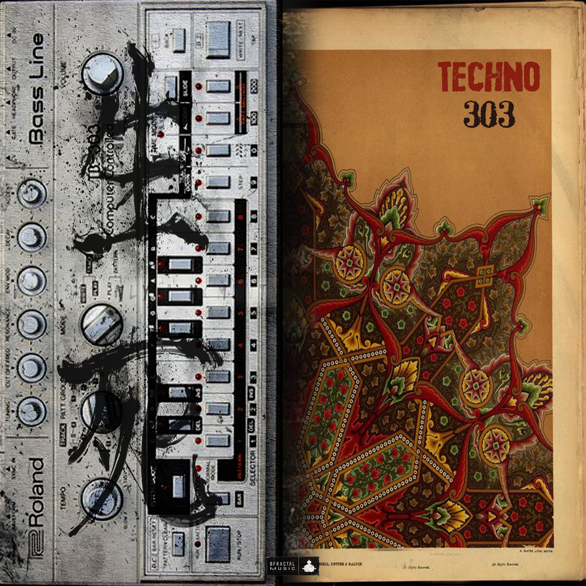 303 TECHNO Sample Pack Art Cover