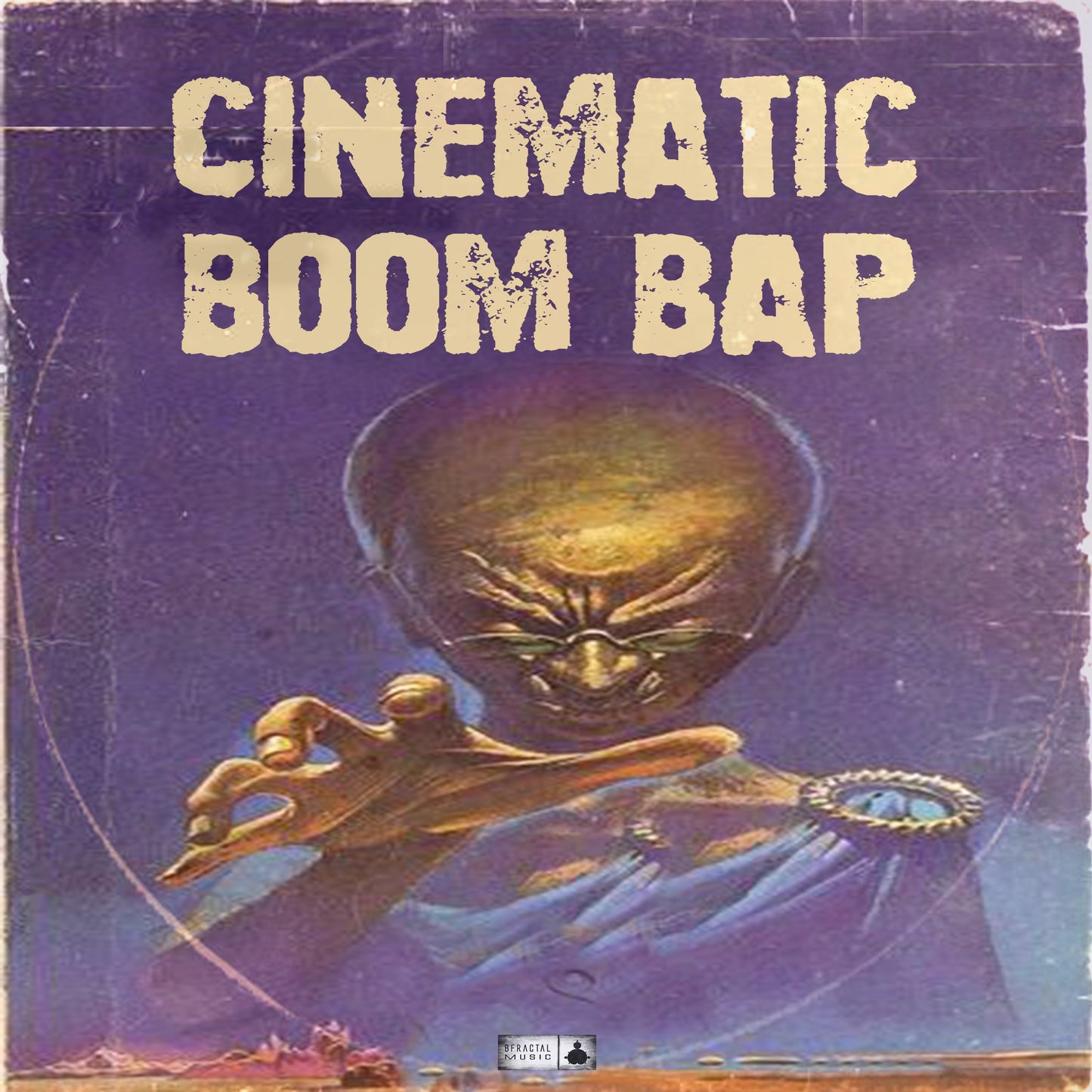 CINEMATIC BOOM BAP Sample Pack Art Cover