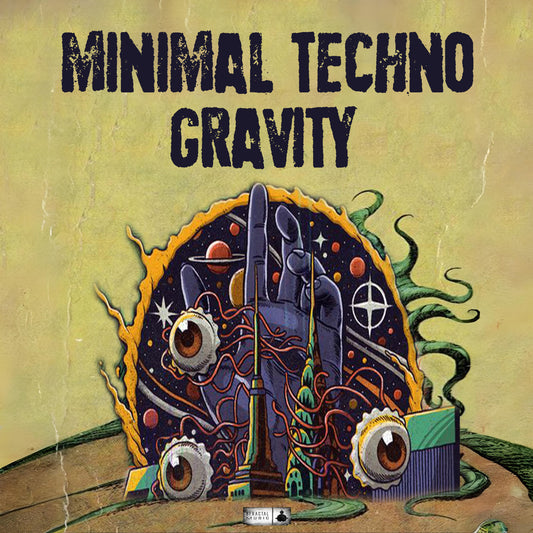 MINIMAL TECHNO GRAVITY Sample Pack Art Cover
