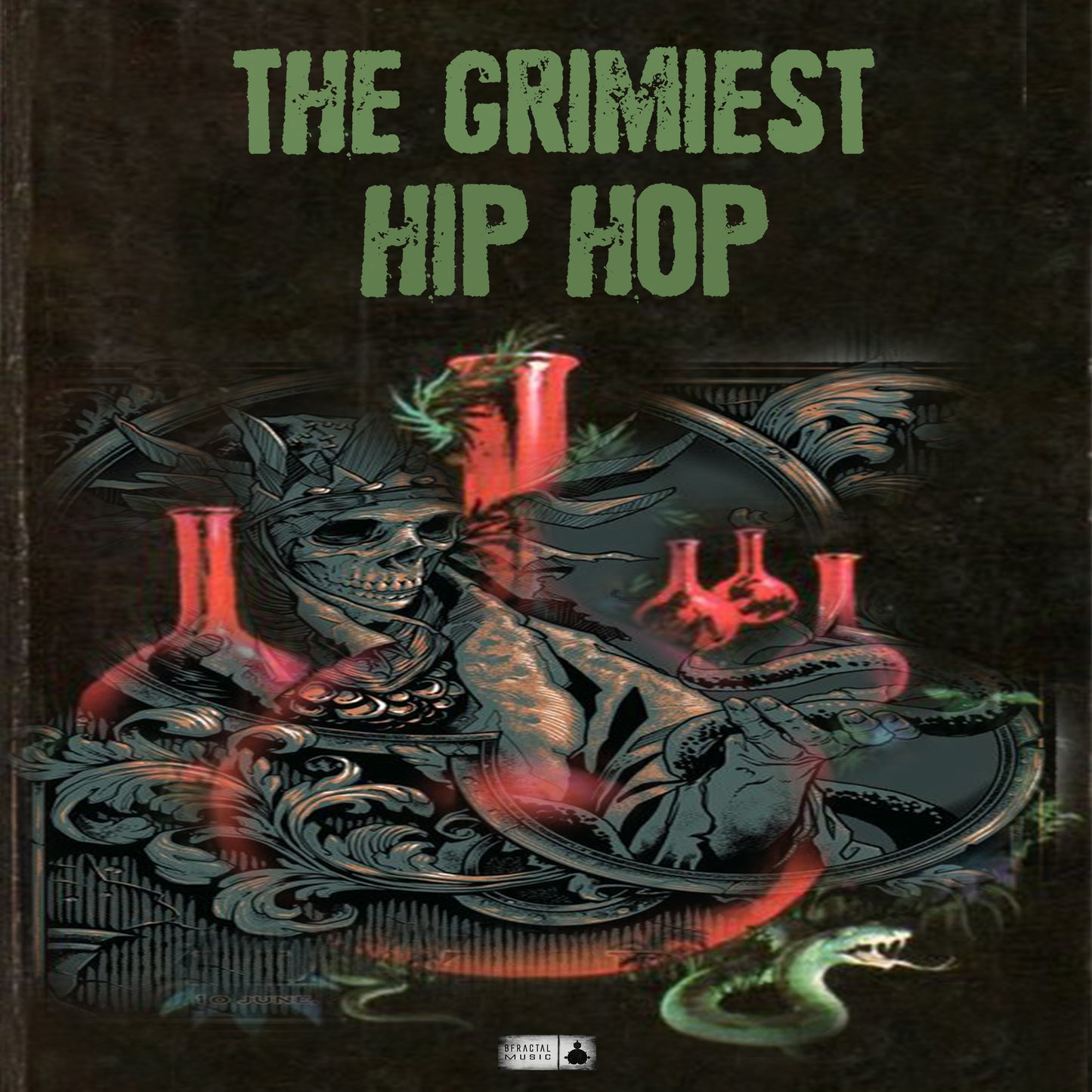 THE GRIMIEST HIP HOP Sample Pack Art Cover