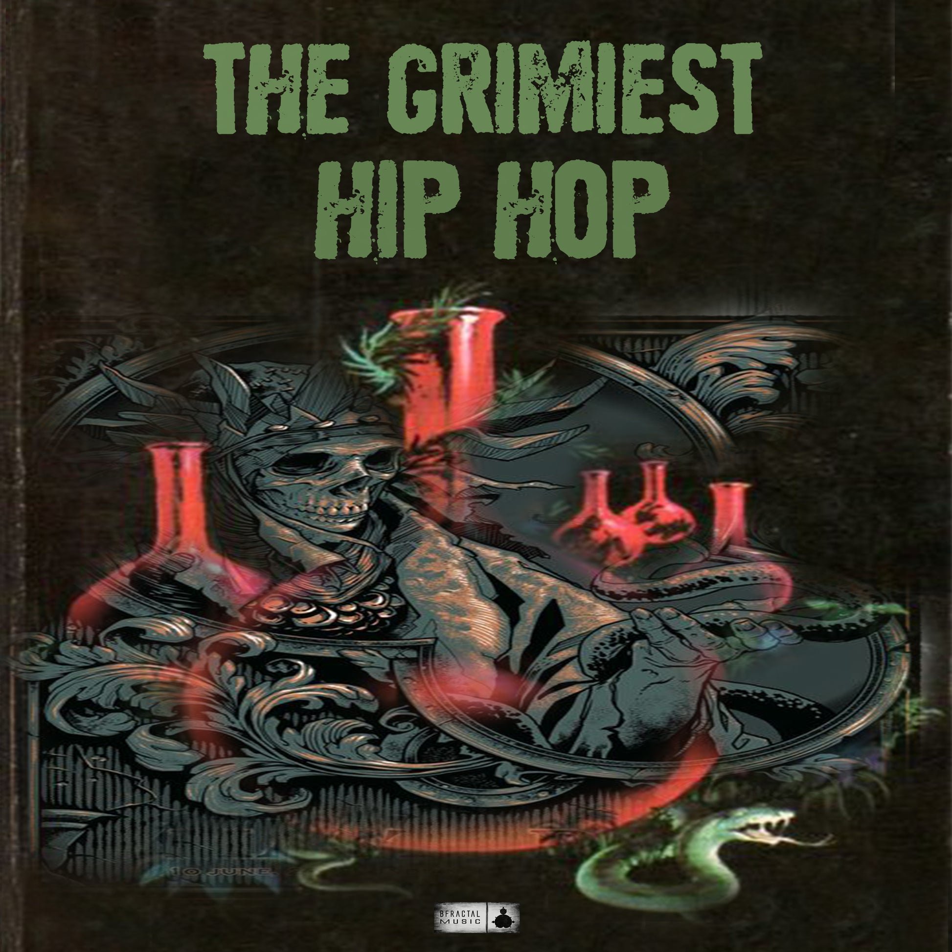 THE GRIMIEST HIP HOP Sample Pack Art Cover