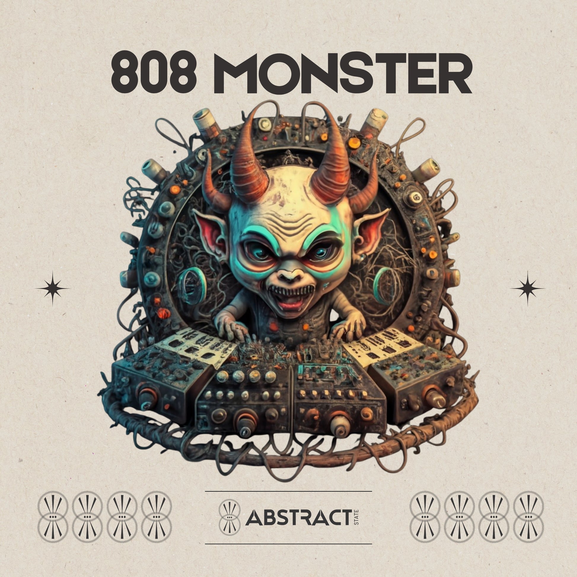 Abstract State - 808 Monster Sample Pack Art Cover