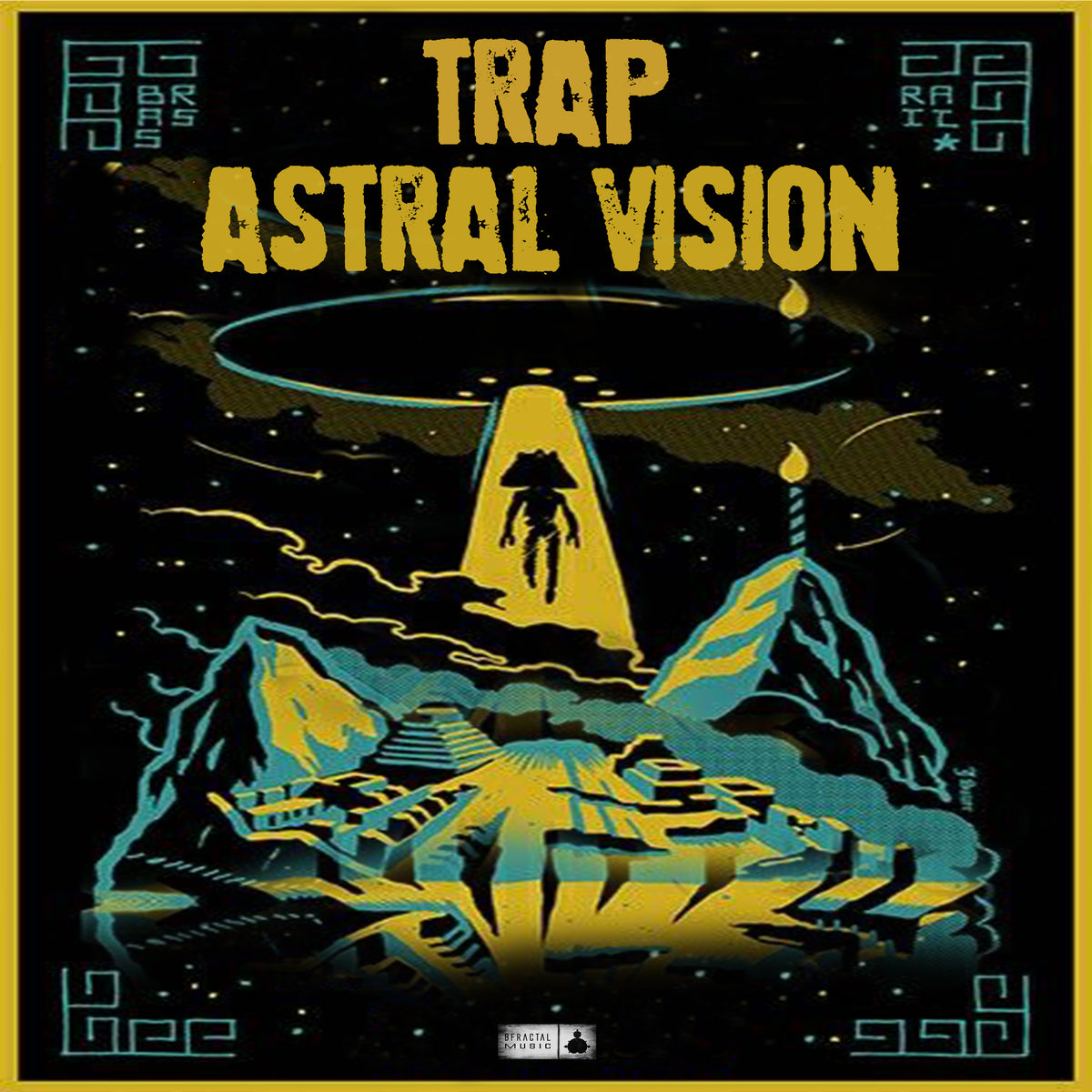 TRAP ASTRAL VISION Sample Pack Art Cover